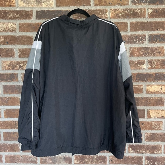 Nike Pull-Over 1/4 Zip Windbreaker Cropped‎ jacket Size 3X - Picture 6 of 8